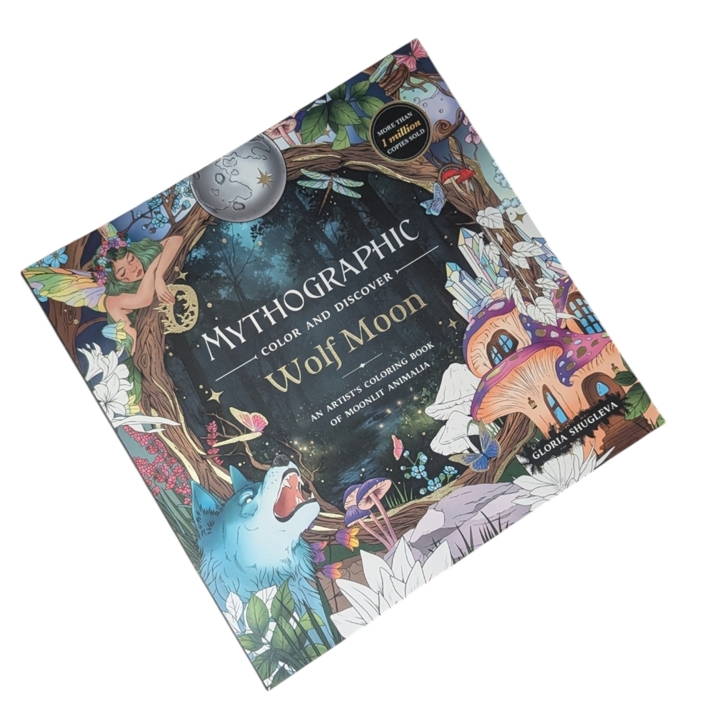 Mythographic • Wolf Moon: An Artist’s Coloring Book of Moonlit Animalia